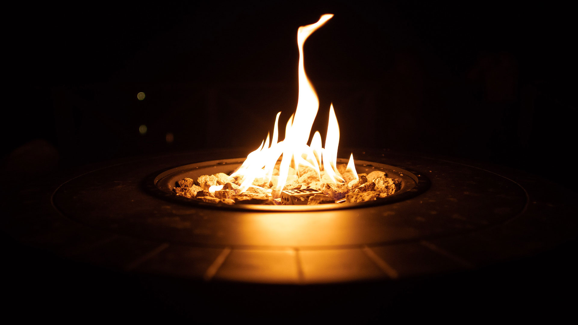 gas fire pit