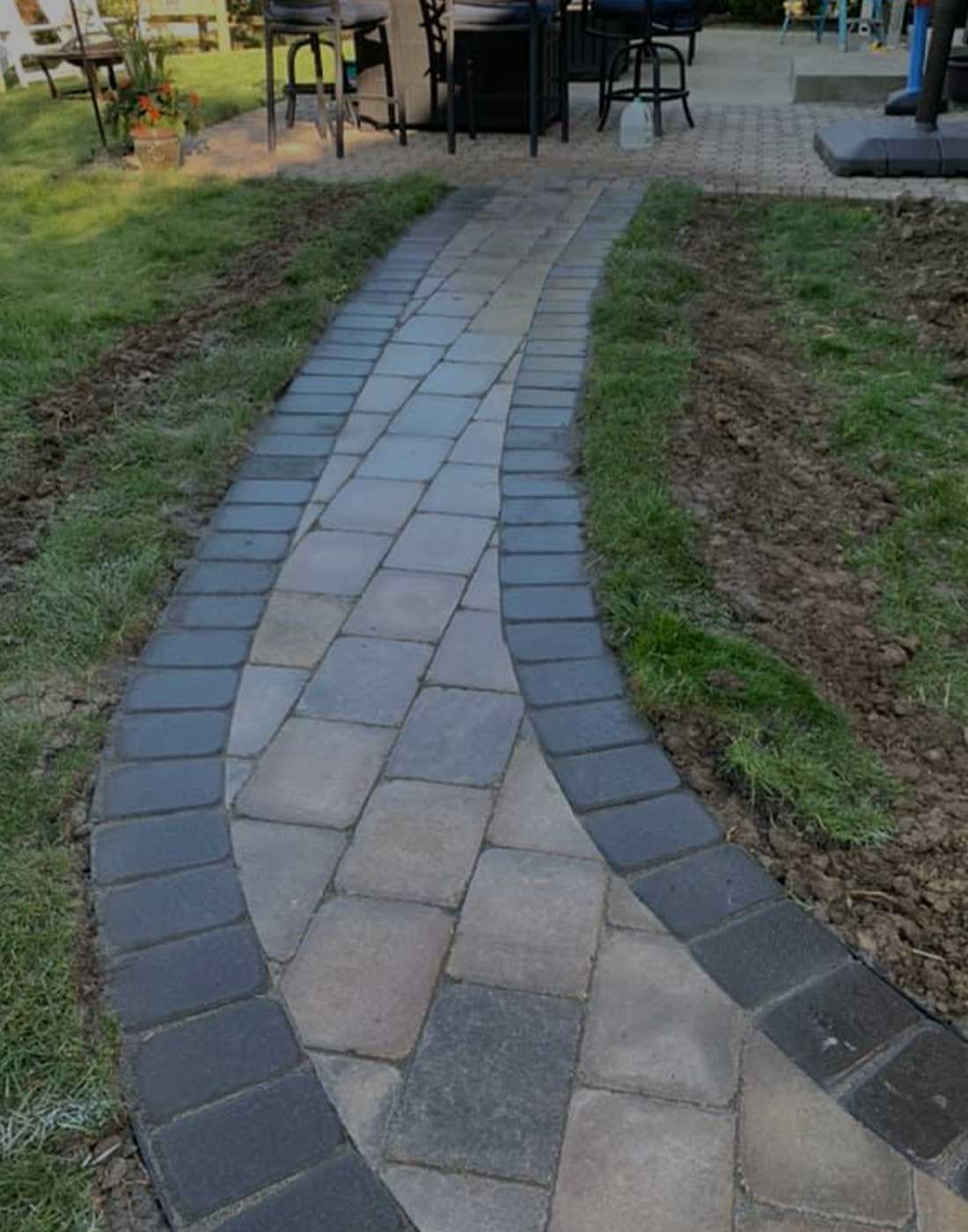 paver walkway